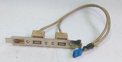 Лот: 16706666. Фото: 1. Планка расширения USB 2.0 (на... Шлейфы, кабели, переходники