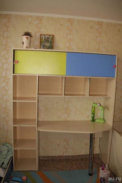 Лот: 9729817. Фото: 1. Комплект детской мебели. Стенка... Столики, стулья, парты