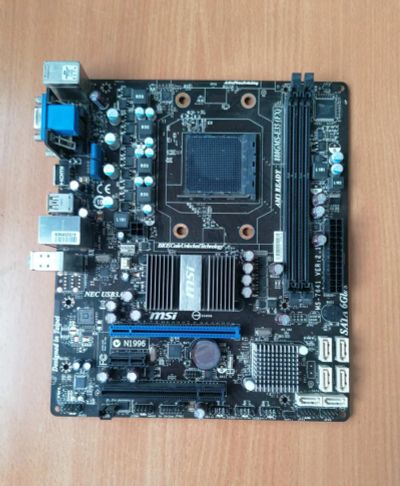 Лот: 19530853. Фото: 1. Материнская плата MSI 880GMS-E35... Материнские платы