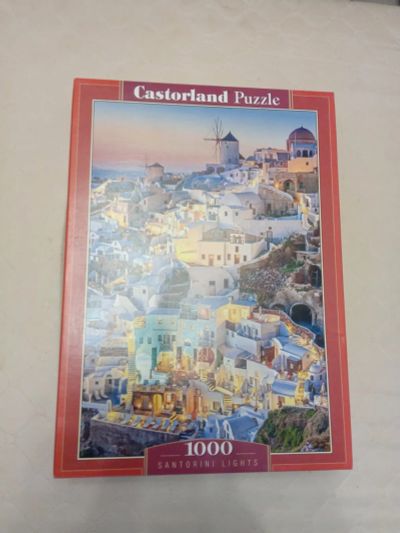 Лот: 19858200. Фото: 1. Пазл Santorini Lights 1000 деталей. Пазлы