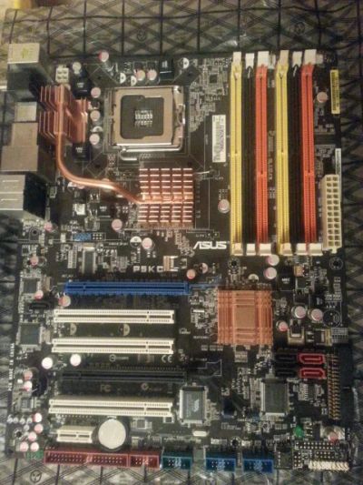 Лот: 4663235. Фото: 1. ASUS P5KC неисправна. Материнские платы