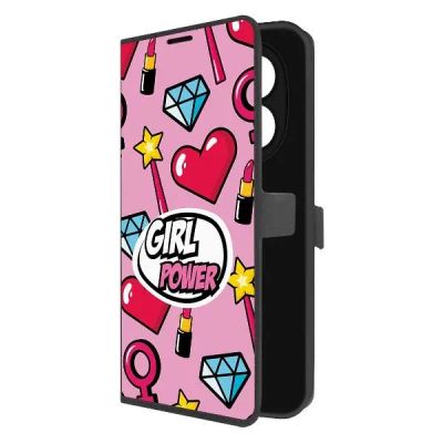 Лот: 25380528. Фото: 1. Чехол Krutoff Eco Book Girl Power... Чехлы, бамперы