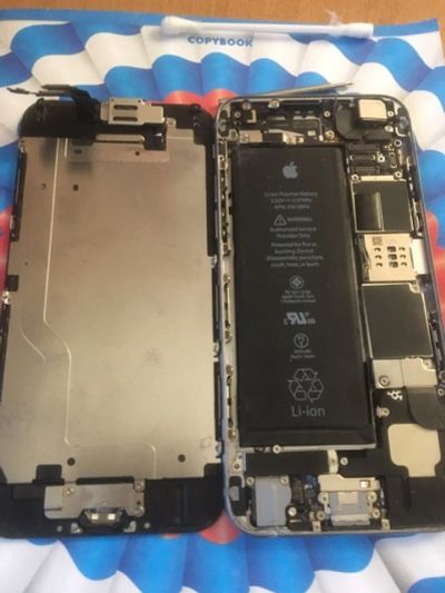 Лот: 12532755. Фото: 1. iphone 6 64gb на запчасти или... Смартфоны
