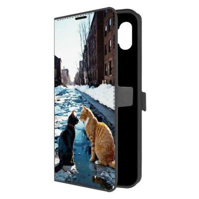 Лот: 25134982. Фото: 1. Чехол Krutoff Eco Book "Мартовские... Чехлы, бамперы