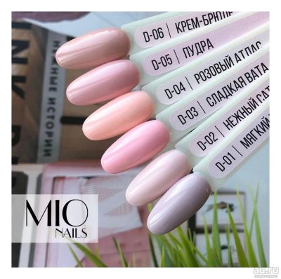Лот: 15748325. Фото: 1. Гель-лак MIO Nails , 8мл (Ликвидация... Лак для ногтей