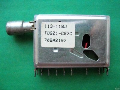 Лот: 8729041. Фото: 1. 113-118J TUGZ1-C07C, тюнер CRT... Запчасти для телевизоров, видеотехники, аудиотехники