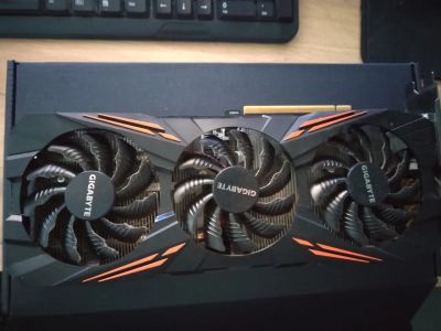 Лот: 21242382. Фото: 1. nvidia gtx 1070 gigabyte g1 gaming. Видеокарты