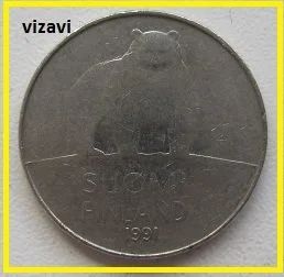 Лот: 16658605. Фото: 1. Финляндия 50 пенни 1991 (№№). Европа