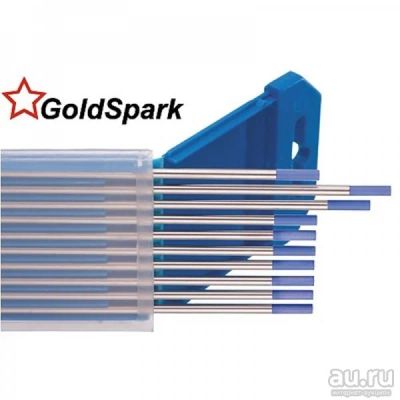 Лот: 17426957. Фото: 1. Вольфрам GoldSpark WL-20 d=5,0мм... Электроды, проволока для сварки