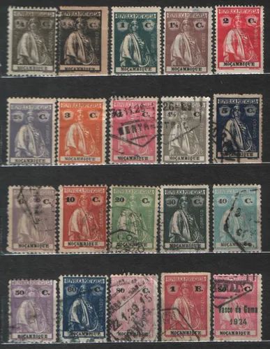 Лот: 25783140. Фото: 1. Порт. Мозамбик 1914-33_001. Марки