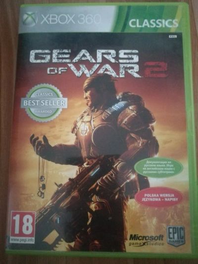 Лот: 11981236. Фото: 1. Gears of war 2 xbox 360. Игры для консолей