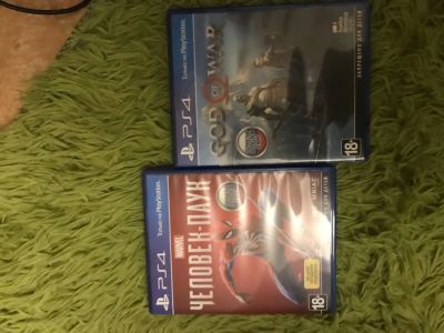 Лот: 13224755. Фото: 1. Продажа God of War, Spider man. Игры для консолей