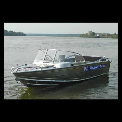 Лот: 8831593. Фото: 1. Моторная лодка Wyatboat 460 Pro. Лодки и катера