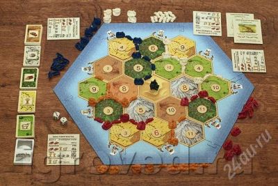 Лот: 528663. Фото: 1. настольная игра "Колонизаторы". Другое (дети растут)