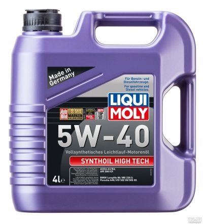 Лот: 13780205. Фото: 1. Масло моторное Liqui Moly Synthoil... Масла, жидкости