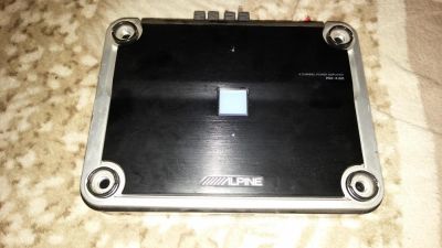 Лот: 10058759. Фото: 1. Alpine PDX 4.100 и кабель DAXX. Усилители