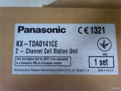 Лот: 8322325. Фото: 1. Panasonic DECT KX-TDA0141CE. DECT и радиотелефоны