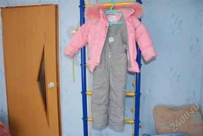 Лот: 561010. Фото: 1. Куртка + штанишки зима р. 110. Другое (дети растут)