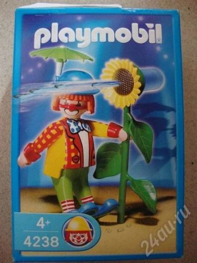 Лот: 442760. Фото: 1. Playmobil Клоун с цветком. Конструкторы