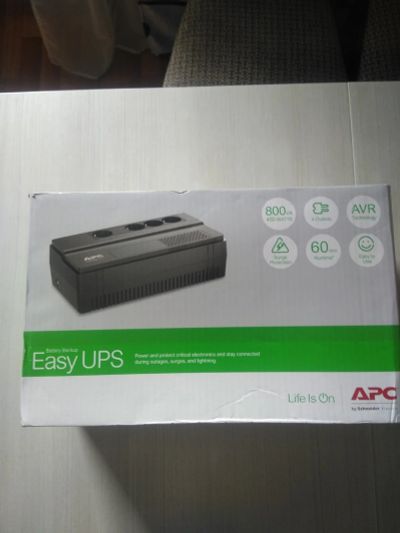 Лот: 16330410. Фото: 1. ИБП APC Easy-UPS BV800I-GR, 800ВA. ИБП, аккумуляторы для ИБП