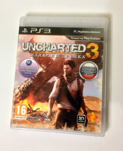 Лот: 5200437. Фото: 1. Диск Uncharted 3: Drake's Deception... Игры для консолей