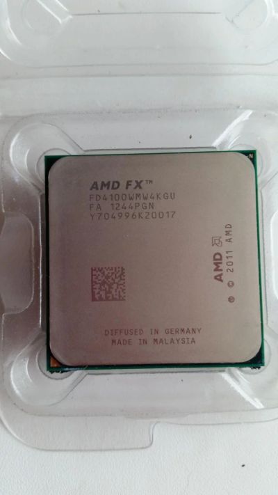 Лот: 9661826. Фото: 1. AMD FX-4100 4 ядра 3600-3800МГц... Процессоры