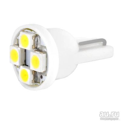 Лот: 16787406. Фото: 1. Светодиод (12-T10-6) T10 (W5W... Оптика и освещение