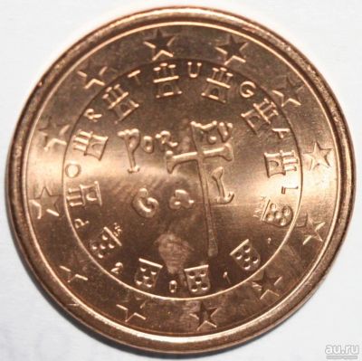 Лот: 7146653. Фото: 1. 5 евроцентов 2011 год. Португалия. Европа
