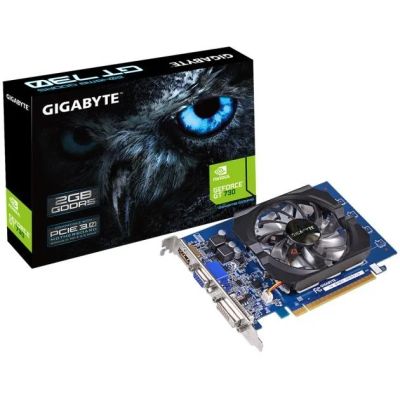 Лот: 10532644. Фото: 1. Видеокарта Gigabyte GeForce GT... Видеокарты