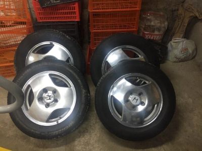 Лот: 11984577. Фото: 1. Колёса Honda Michelin 195/65 R15. Шины на дисках