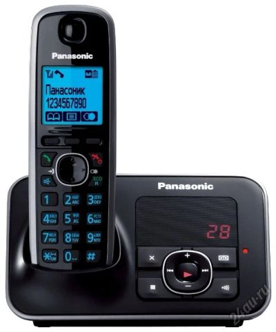 Лот: 5921629. Фото: 1. радиотелефон Panasonic KX-TG6621. DECT и радиотелефоны