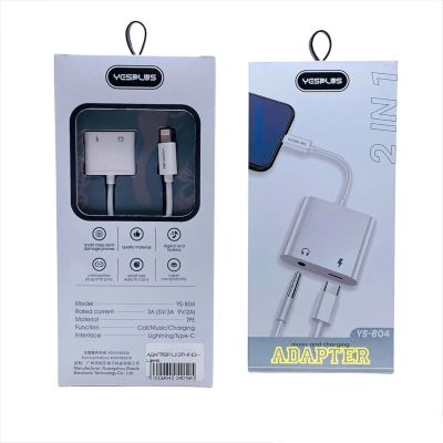 Лот: 22149873. Фото: 1. АДАПТЕР LIGTHING -->3.5 jack+LIGTHING. Дата-кабели, переходники