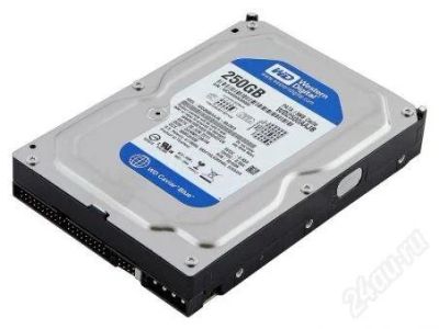 Лот: 2861038. Фото: 1. HDD 250 Gb IDE WD 7200rpm 8Mb. Жёсткие диски (HDD)