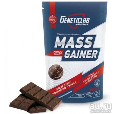 Лот: 9283862. Фото: 1. Гейнер geneticlab mass gainer... Спортивное питание, витамины