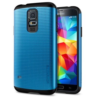 Лот: 4176816. Фото: 1. Чехол Spigen SGP Slim Armor (Blue... Чехлы, бамперы
