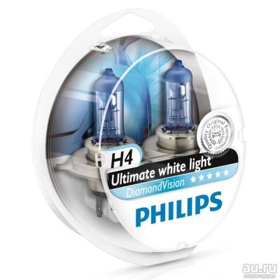 Лот: 8386617. Фото: 1. Комплект ламп Philips Dimond Vision... Оптика и освещение