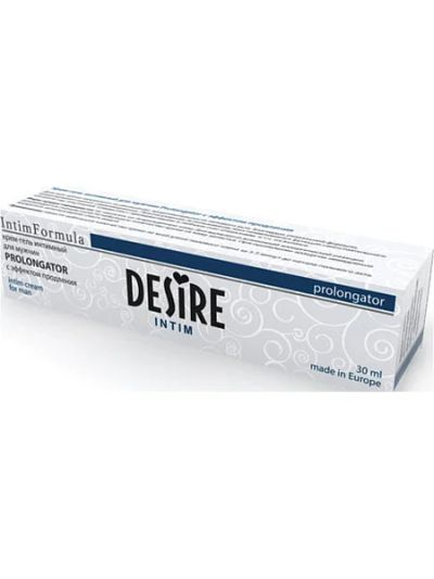 Лот: 15563350. Фото: 1. Интимный крем-гель "Desire" Prolongator. Интимная косметика, смазки