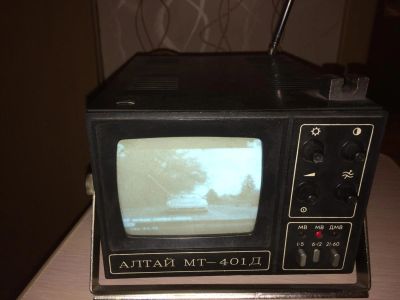 Лот: 5611014. Фото: 1. Раритет!!! Миниатюрный телевизор... Телевизоры