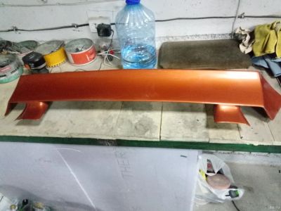 Лот: 13550026. Фото: 1. Спойлер на Mazda 3 Хетчбек BK. Детали тюнинга