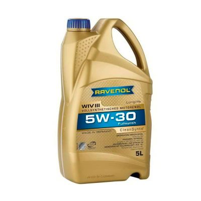 Лот: 12497547. Фото: 1. Ravenol WIV III SAE 5W-30 5 л. Масла, жидкости
