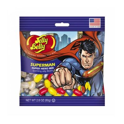 Лот: 8497037. Фото: 1. Jelly belly Superman. Другое (кондитерские изделия, конфеты)