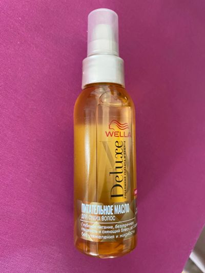 Лот: 18670812. Фото: 1. Wella Deluxe Oils Масло питательное... Уход за волосами 