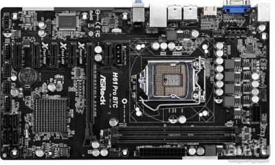 Лот: 9484602. Фото: 1. Asrock H81 Pro BTC 2.0 LGA 1150... Материнские платы