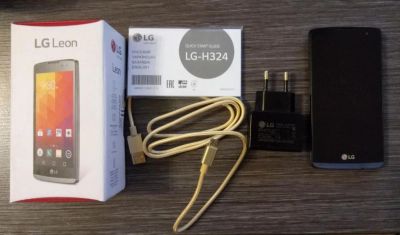 Лот: 9591575. Фото: 1. Смартфон LG Leon (не работает... Смартфоны