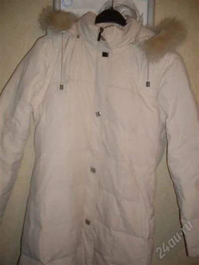 Лот: 933574. Фото: 1. Пуховик беж. Верхняя одежда