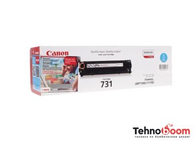 Лот: 18405245. Фото: 1. Картридж лазерный Canon 731C голубой. Картриджи, расходные материалы