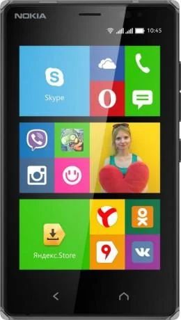Лот: 5298334. Фото: 1. Смартфон Nokia X2 DS Black 2sim... Смартфоны