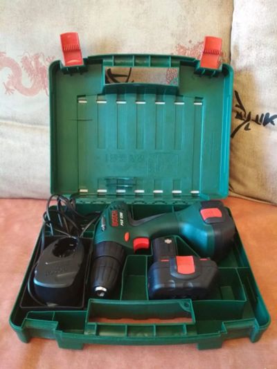 Лот: 12239947. Фото: 1. Дрель-шуруповерт Bosch PSR 1200... Электроинструмент
