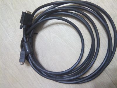 Лот: 4388034. Фото: 1. Кабель VGA, 5м. Шлейфы, кабели, переходники