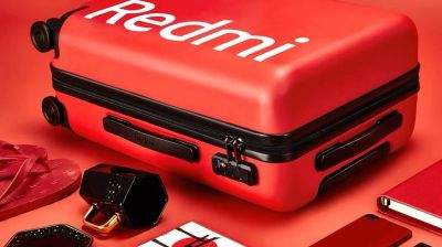 Лот: 14278685. Фото: 1. Чемодан Xiaomi Redmi 20" Red... Чемоданы и сумки дорожные